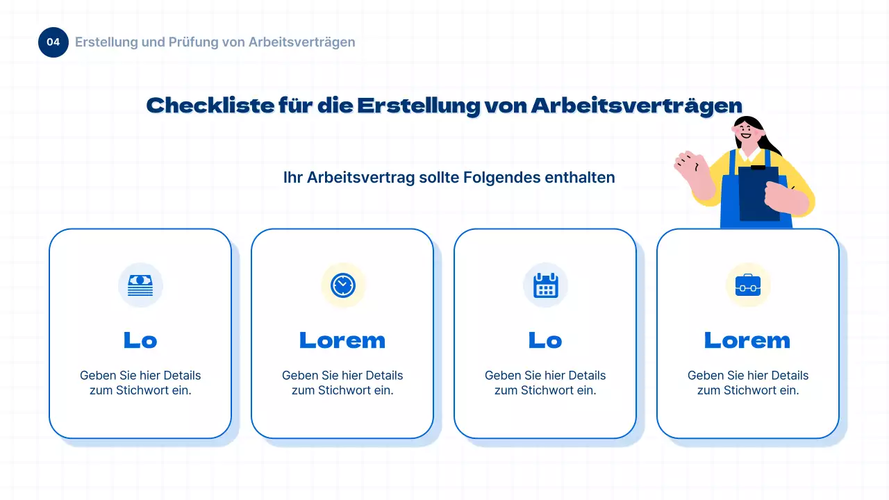 Informationen zum Jugendarbeitsrecht in blauem und einfachem Stil