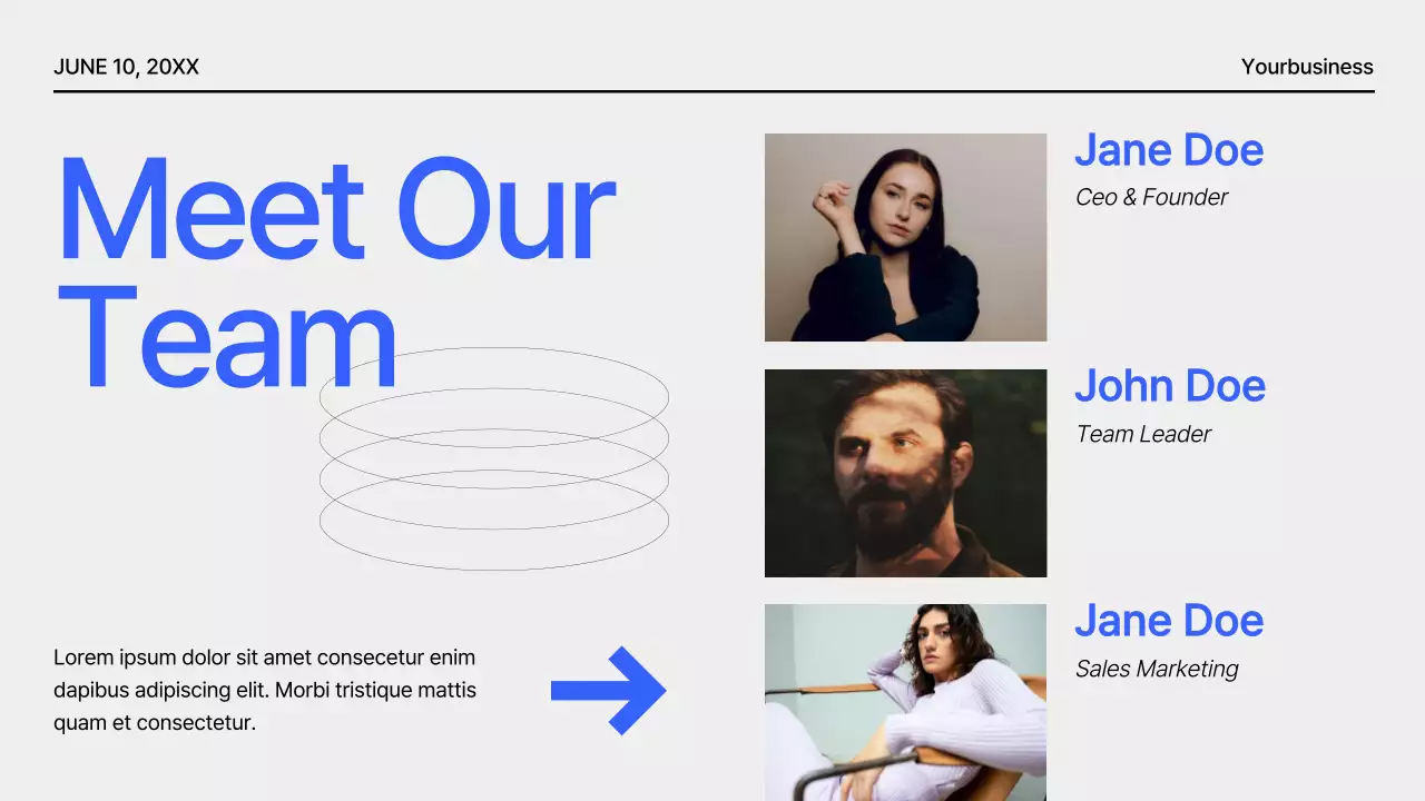 Black Modern Business Presentation