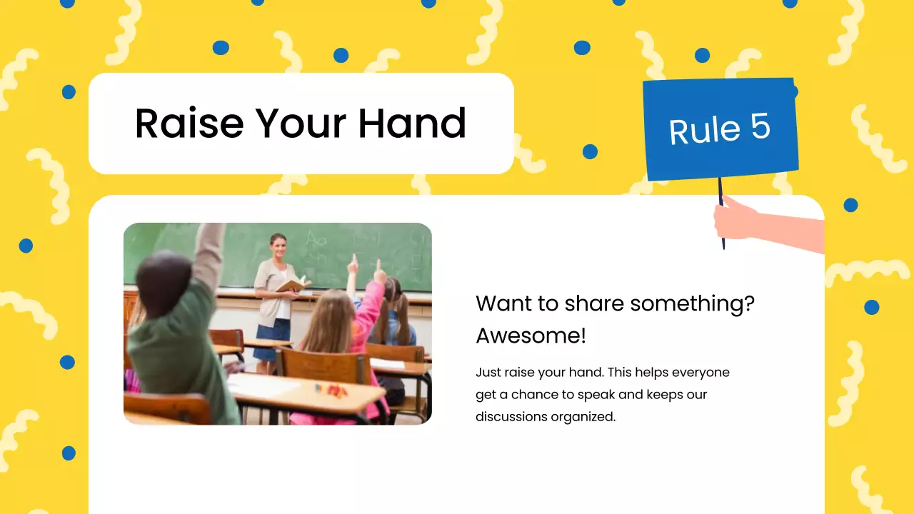 Apresentação do Guia de Sala de Aula Simples Azul