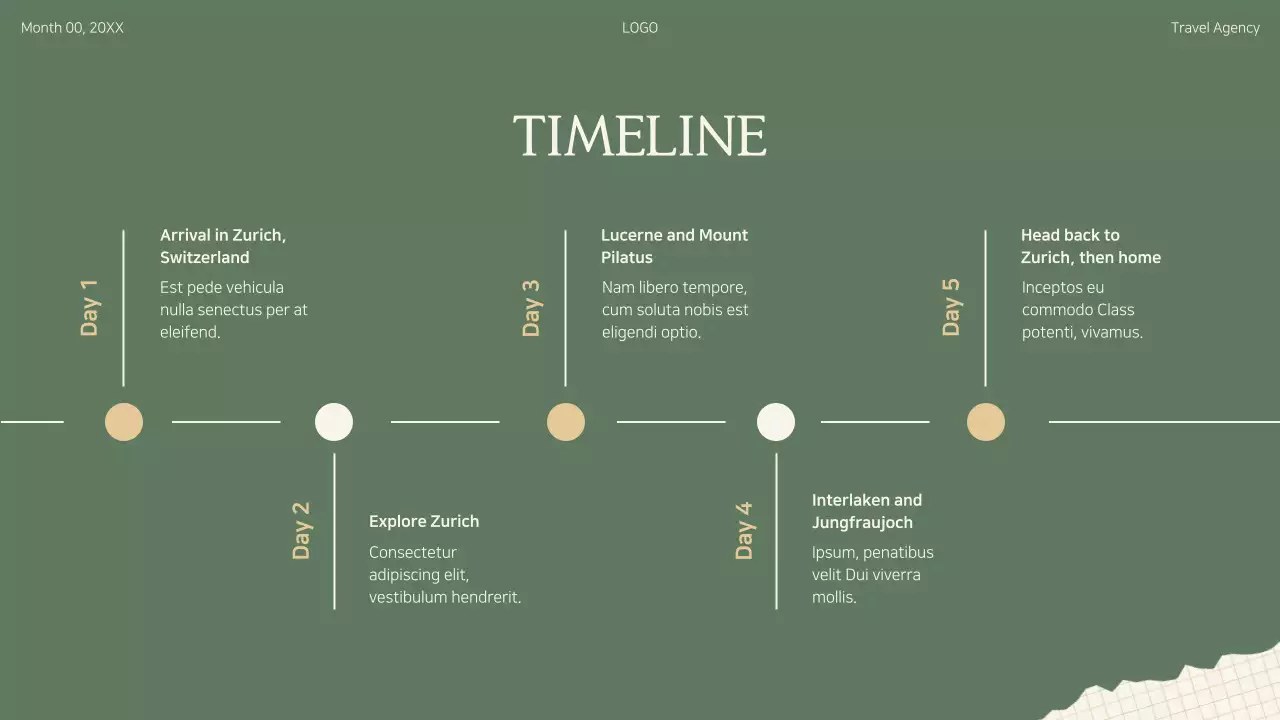 Sage Modern Travel Guide Presentation