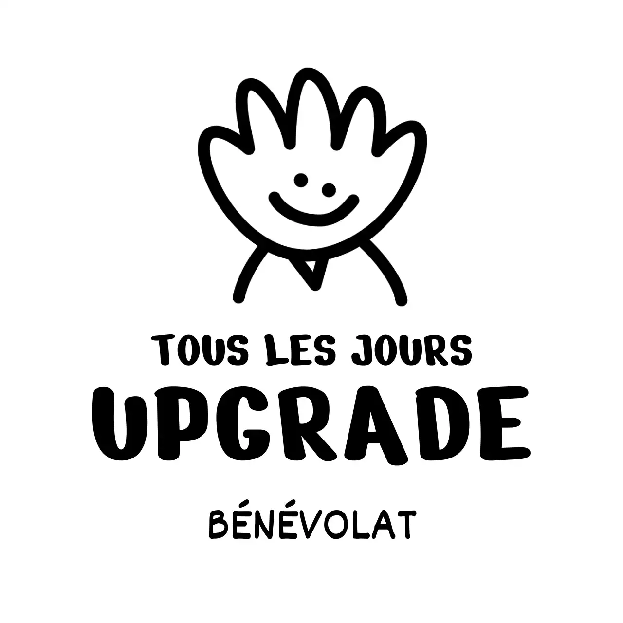 Design mignon avec des caractères d'accueil