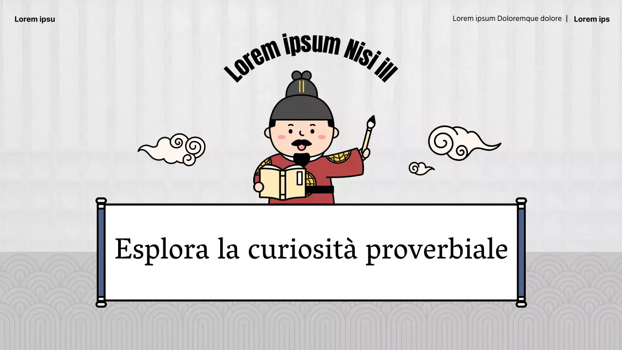 Proverbi tradizionali per la scuola primaria in grigio e blu navy Risorse didattiche