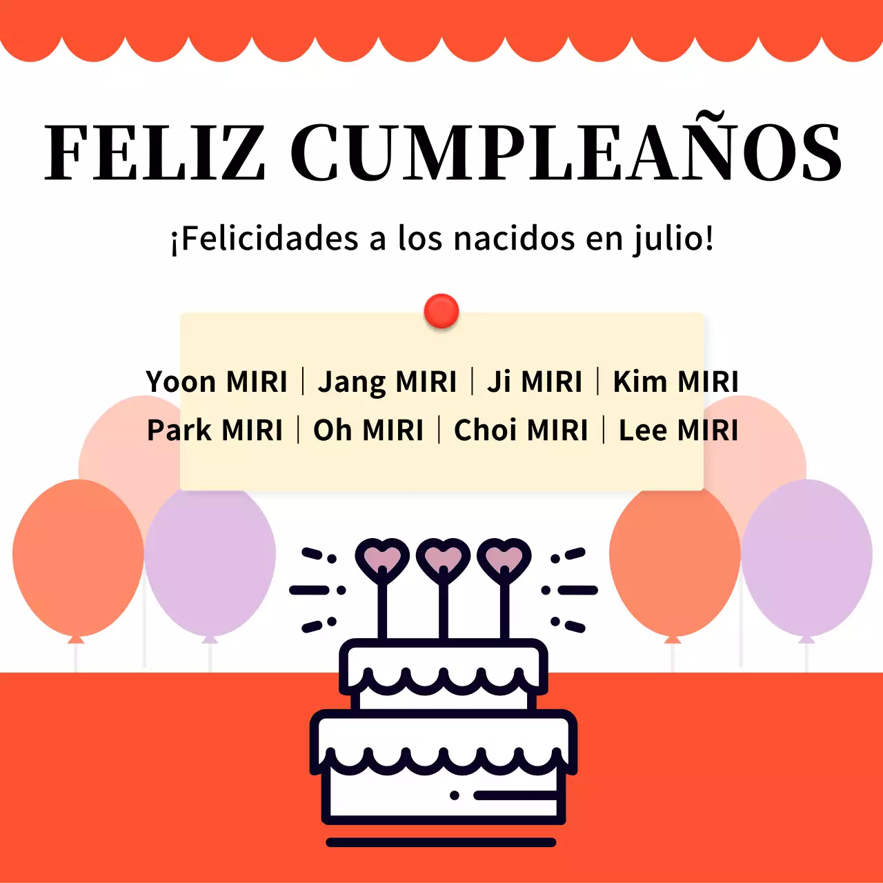 El adorable anuncio del cumpleaños de Red