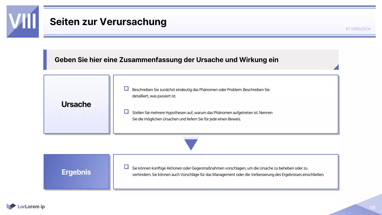 Einfacher druckbarer Bericht für den öffentlichen Sektor in Mauve und Weiß