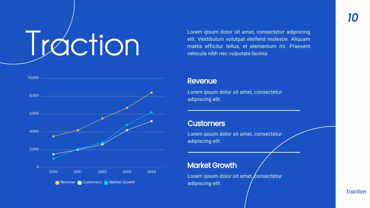 Blue Modern Pitch Promotion Presentation