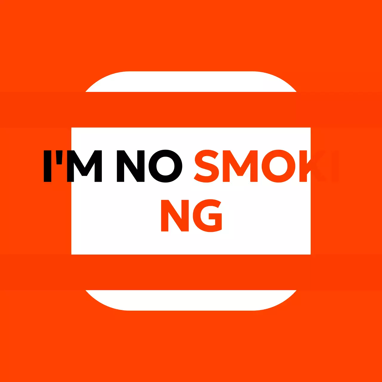 Desain bebas asap rokok dengan ilustrasi siswa yang lucu