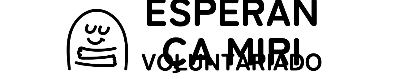 Campanha de ilustração de abraços com texto arredondado