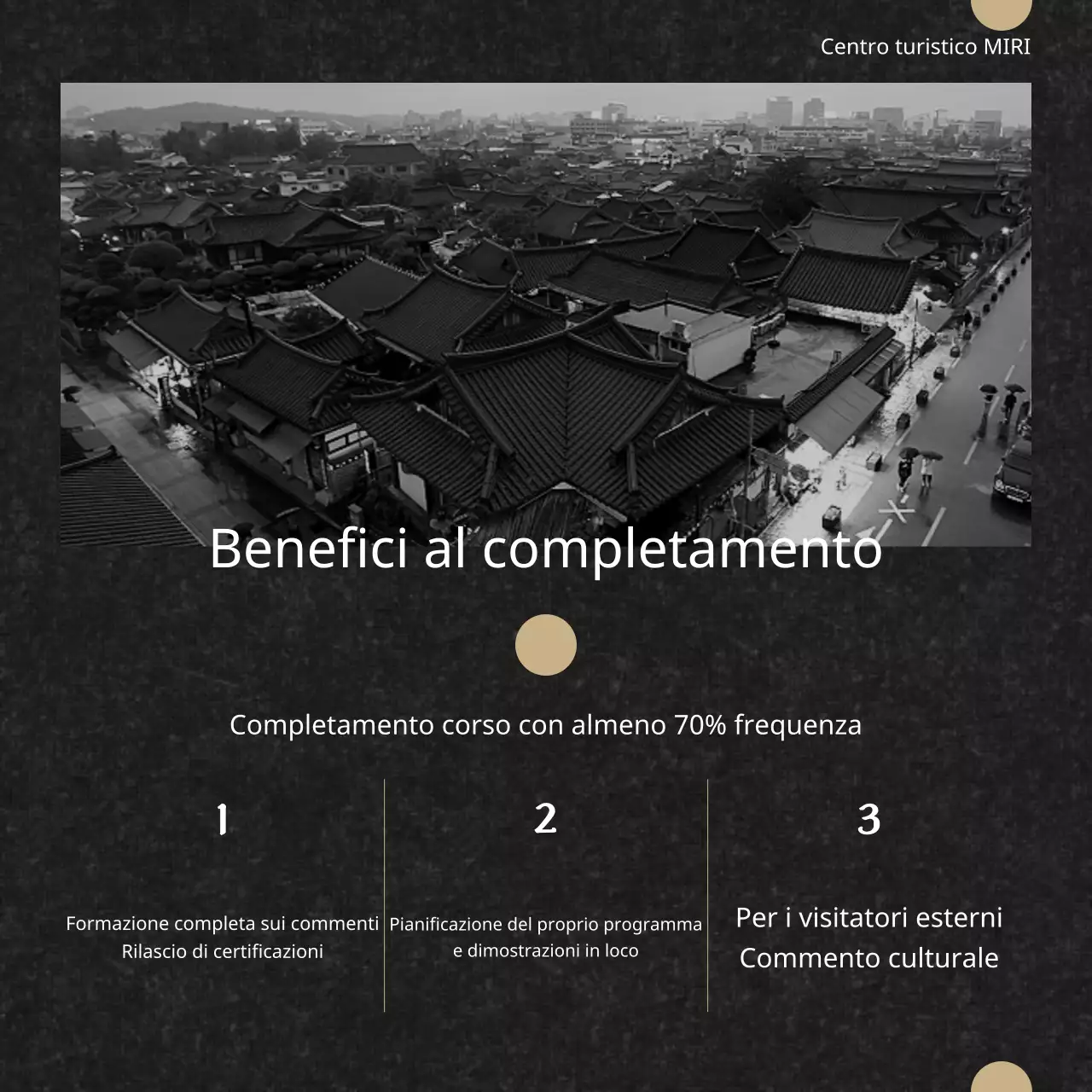 Un classico corso di formazione per commentatori culturali in bianco e nero e oro