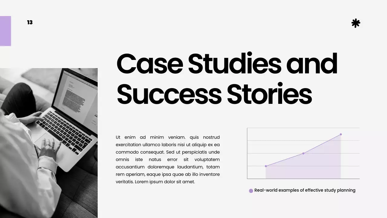 Purple Modern Study Guide Presentation