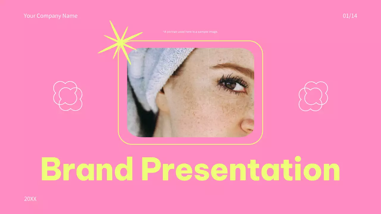 Pink Trendy Brand Presentation