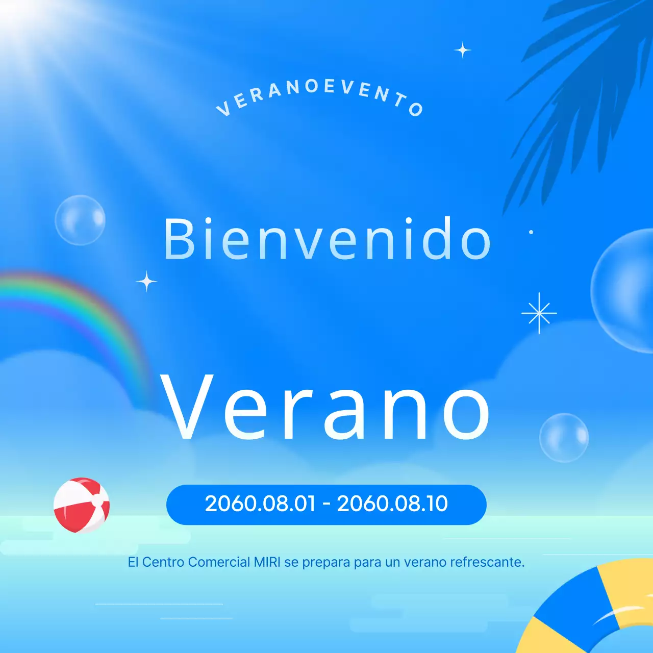 Un resumen de nuestros eventos estivales favoritos en azul