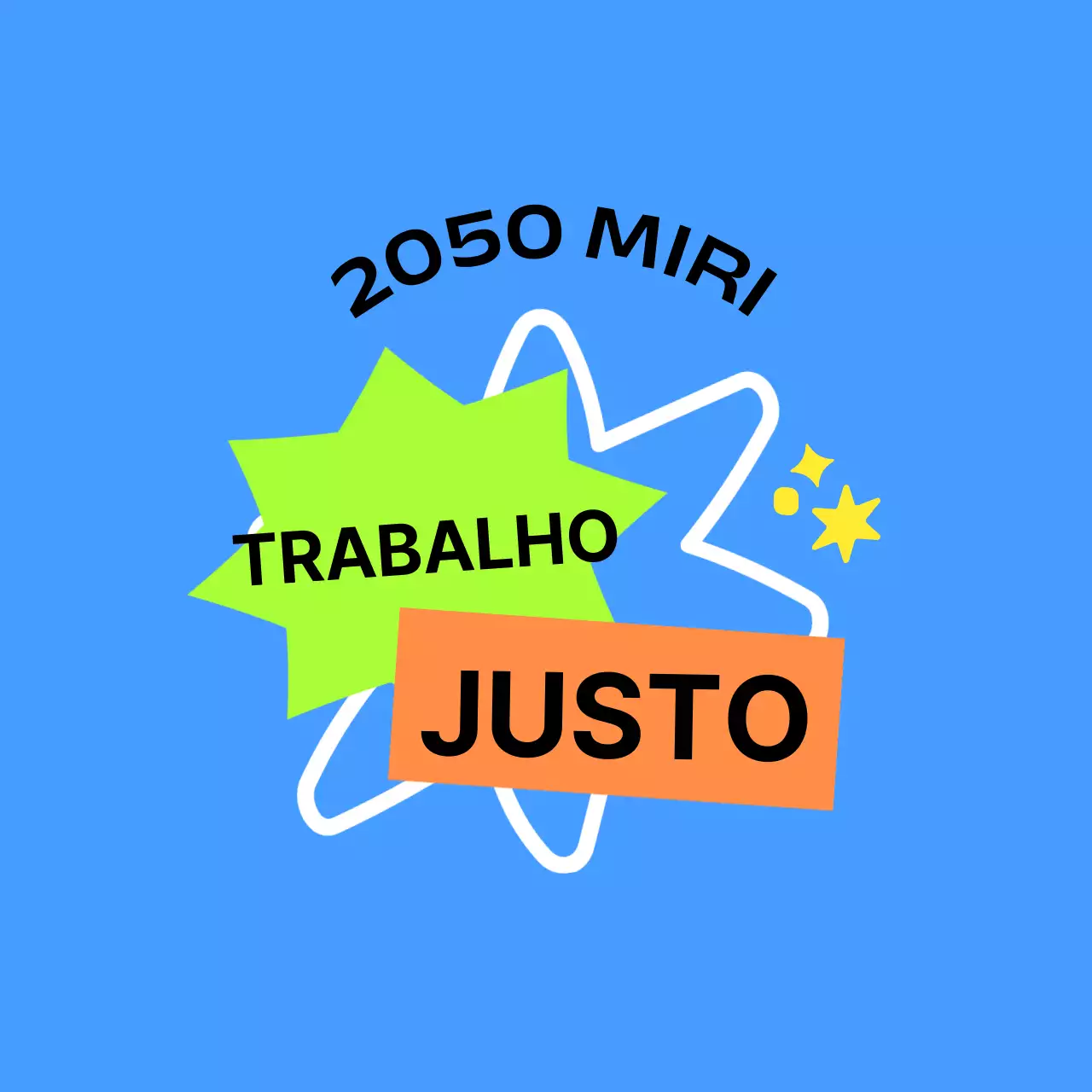 Para mercadoria de feira da empresa em azul e verde alaranjado