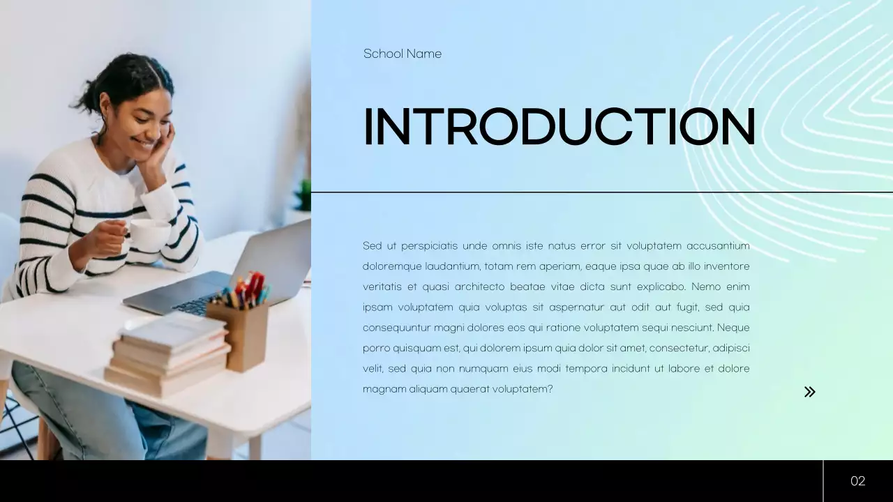 Blue Modern Leadership Guide Presentation