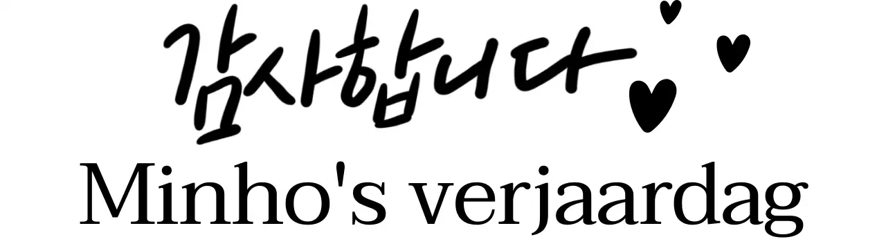 Eenvoudige viering van de eerste verjaardag met kalligrafie, schreefletters en hartjes