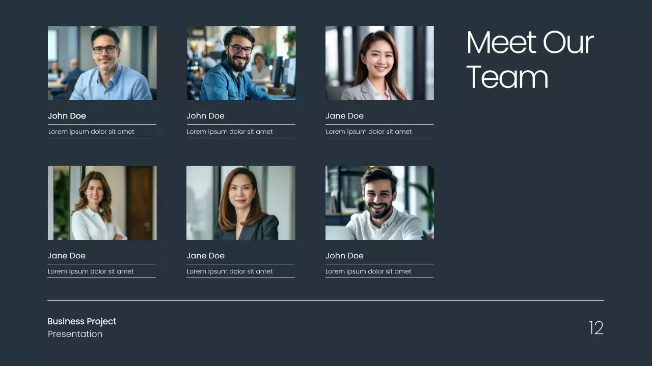 Blue Modern Business Presentation