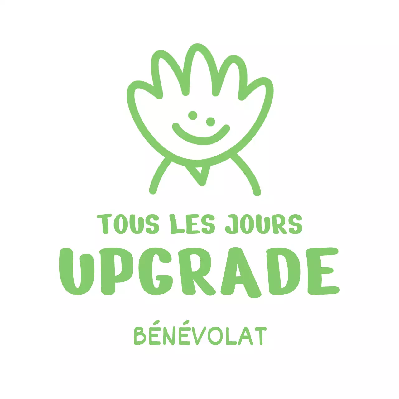 Design mignon avec des caractères d'accueil