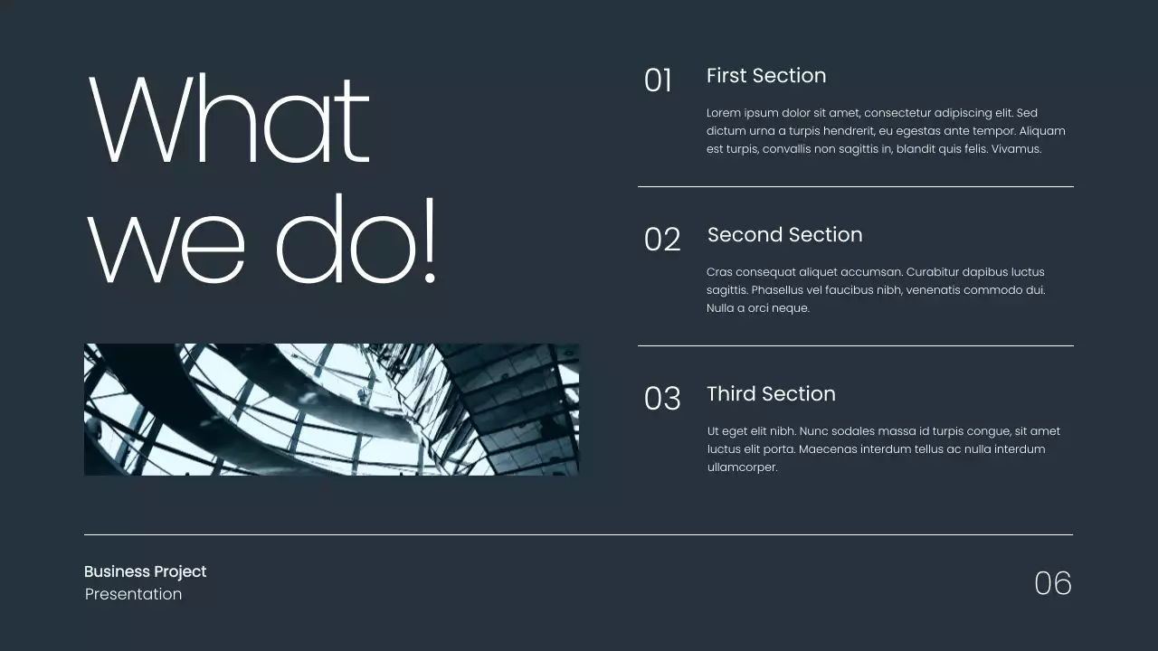 Blue Modern Business Presentation