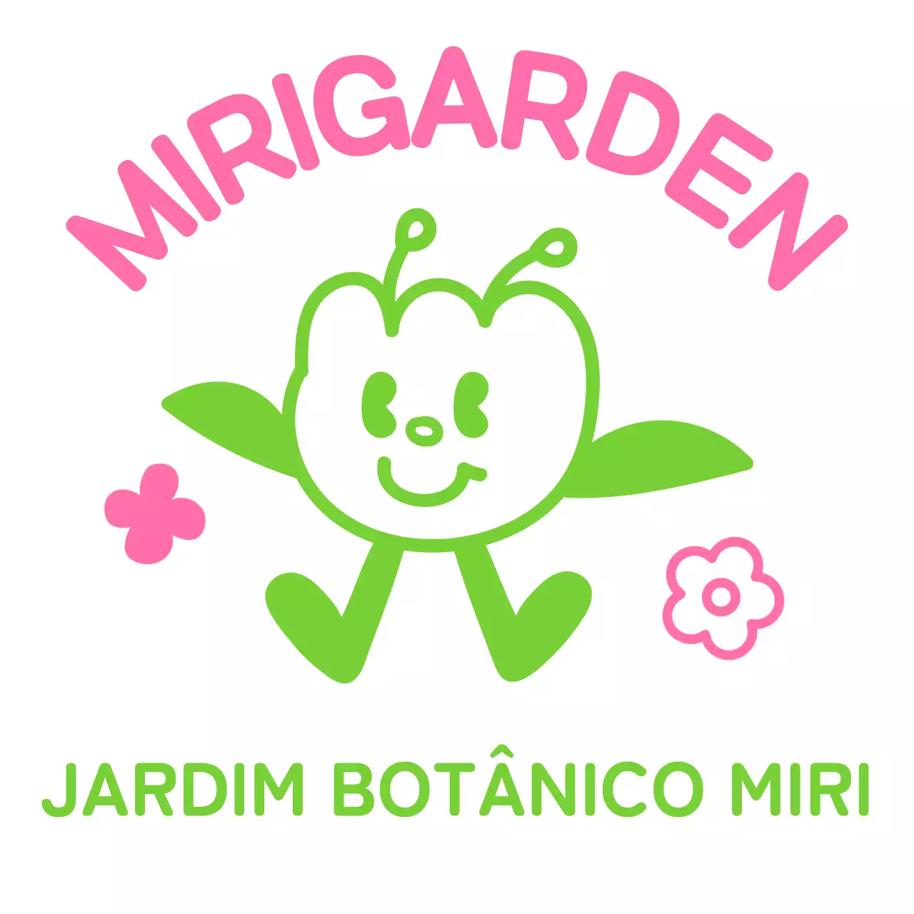 Promova o seu jardim botânico com ilustrações botânicas com desenhos engraçados
