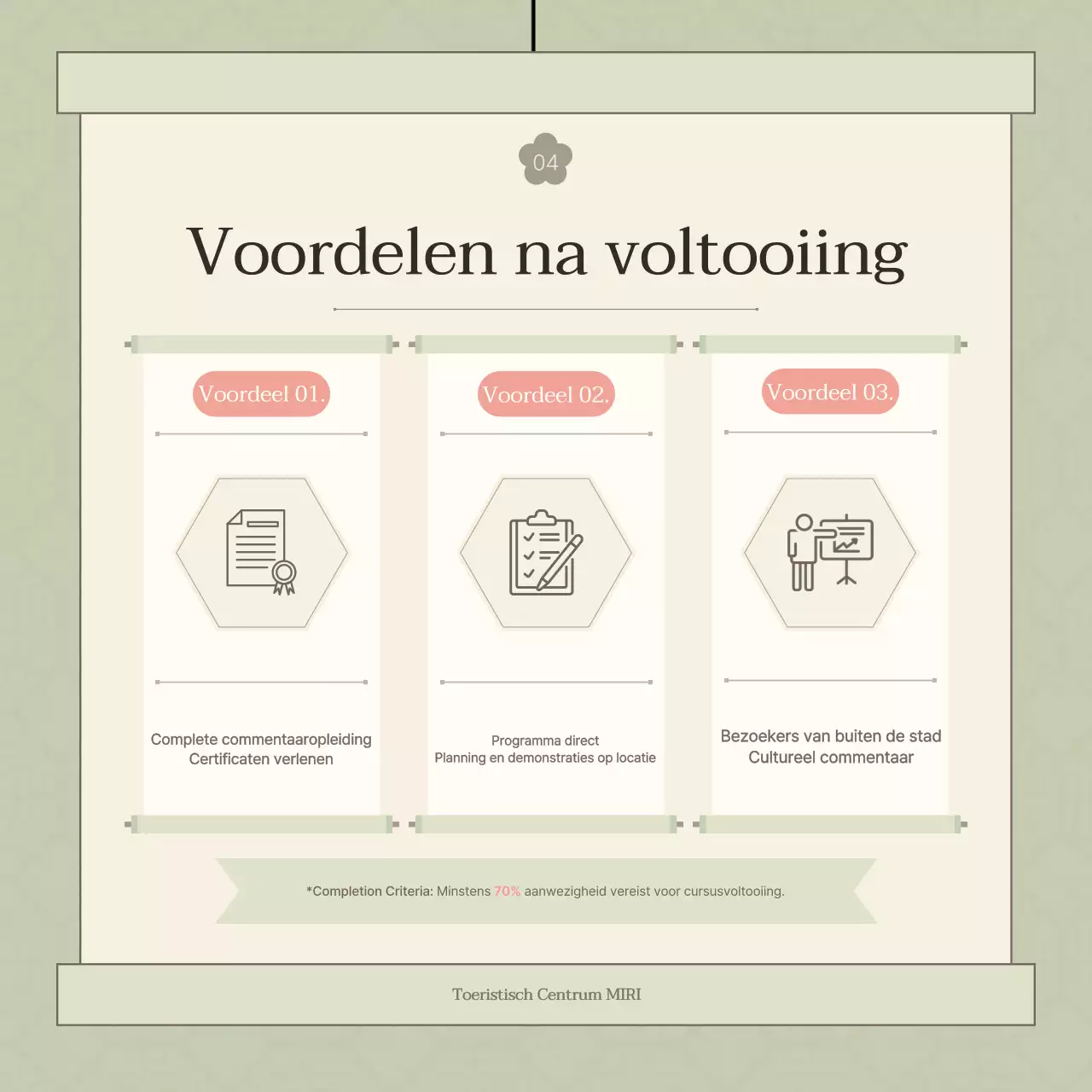 De opleiding van traditionele culturele tolken in Ivoorkust en Yandou bevorderen.