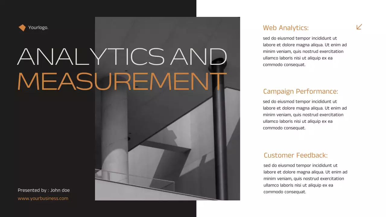 Black Modern Real Estate Presentation