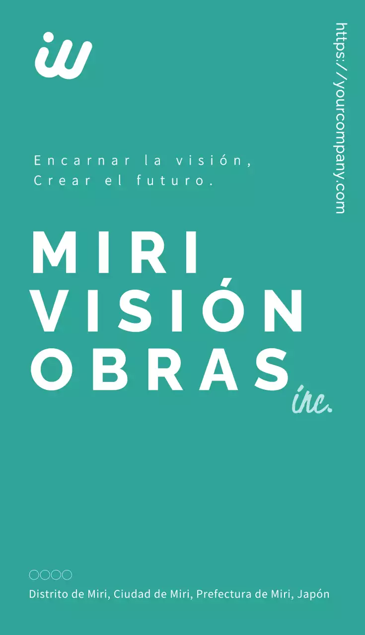 Sencilla tarjeta de visita vertical de ventas corporativas en blanco y verde