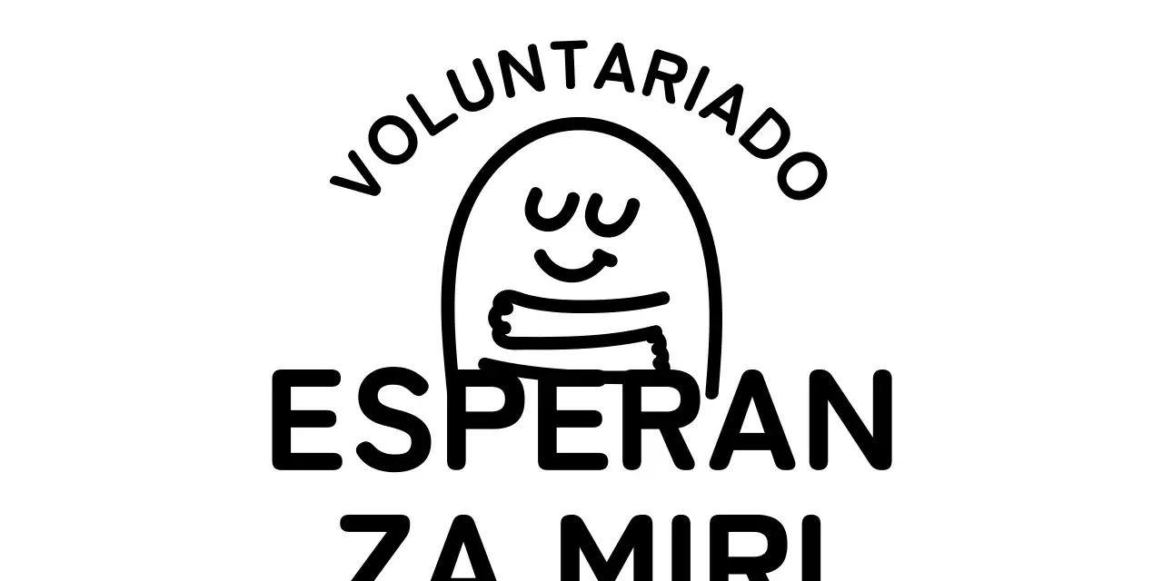 Campaña de ilustración de abrazos con texto redondeado