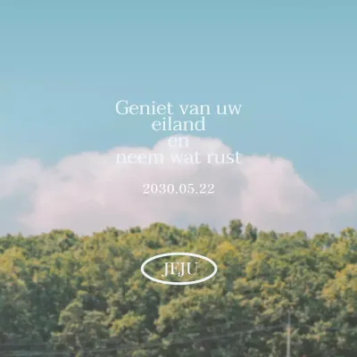 Een warme en uitnodigende landschappelijke achtergrond met een sentimenteel citaat in een schattig lettertype