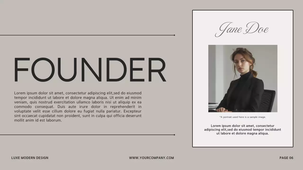 Beige Modern Interior Design Promotion Presentation