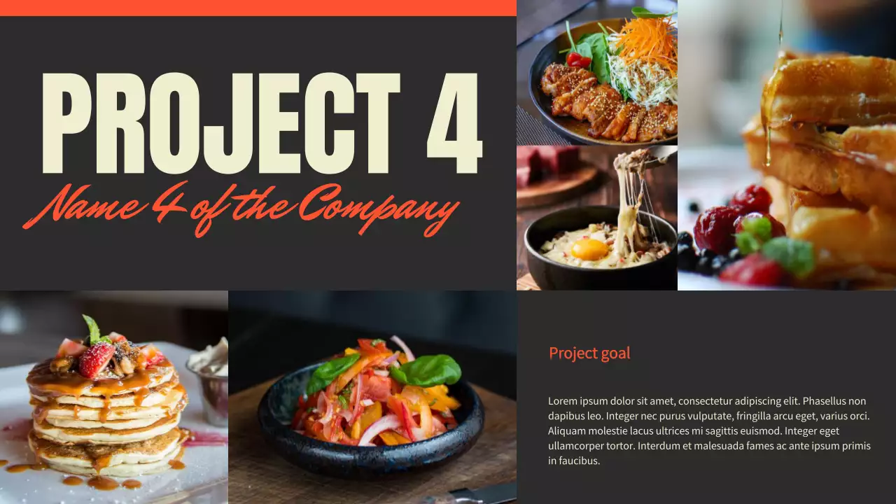 Black Modern Portfolio Resume Presentation