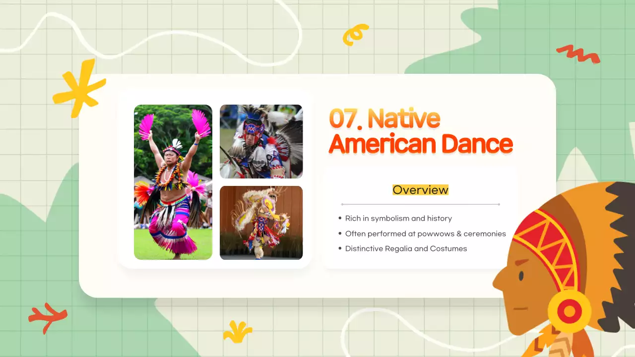 Apresentação de Dança Cultural Verde