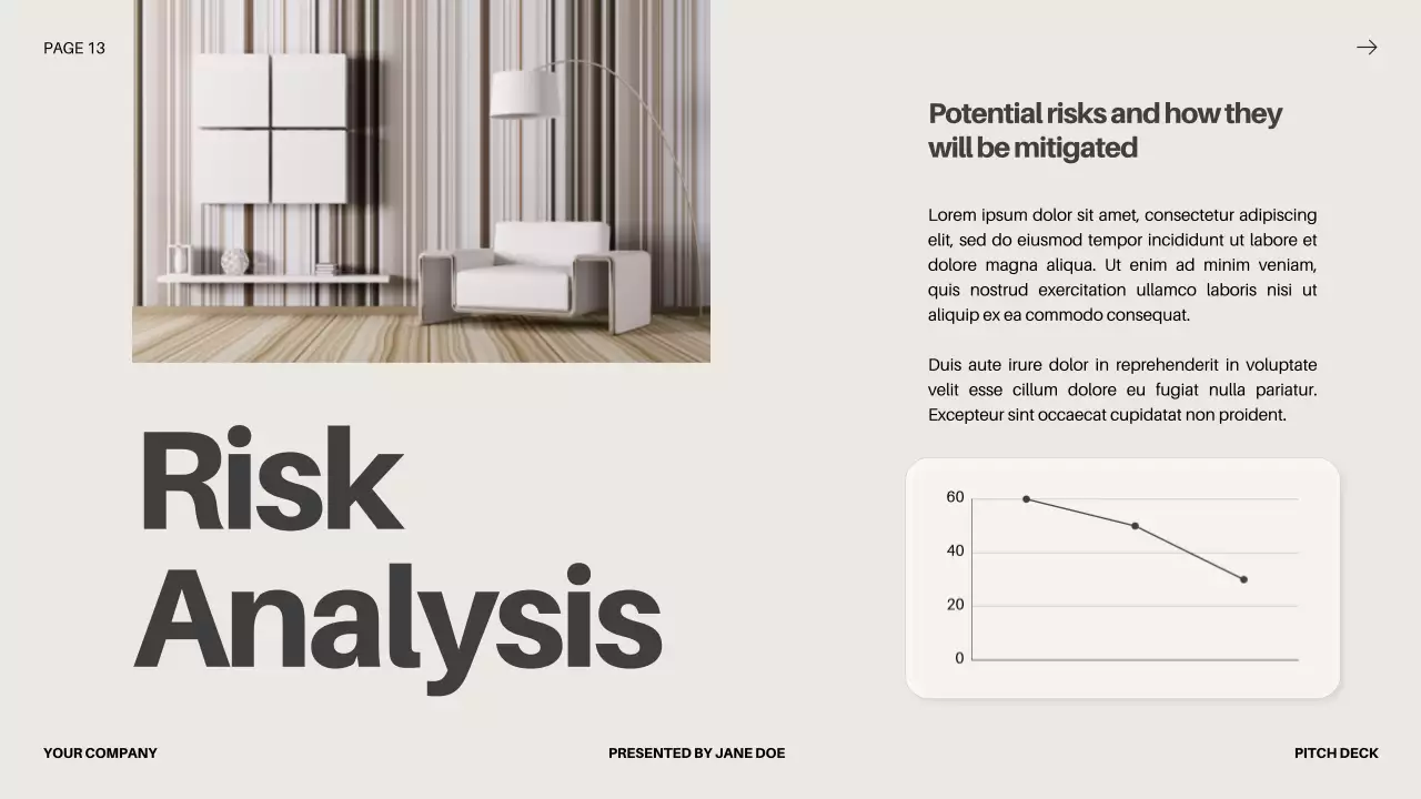 Black Modern Business Pitch Presentation