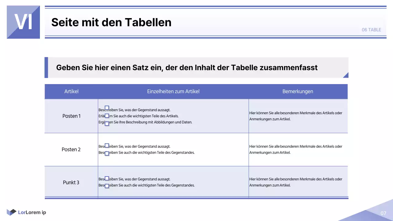 Einfacher druckbarer Bericht für den öffentlichen Sektor in Mauve und Weiß
