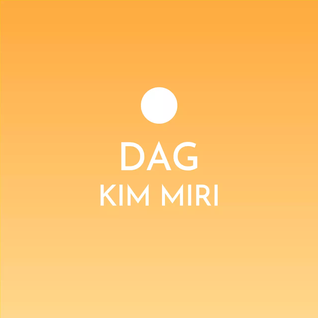 Strak ontwerp met zwevende kleurverlopen van zon en maan