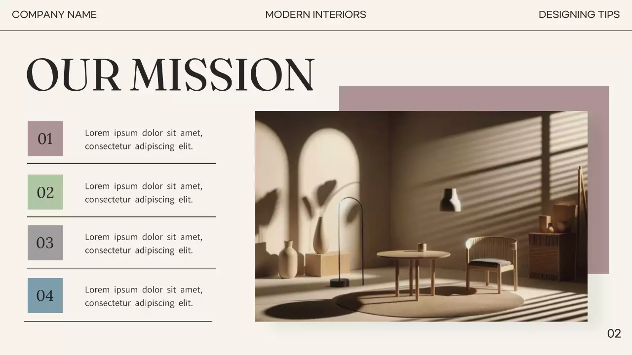 Hướng dẫn thiết kế nội thất hiện đại màu be