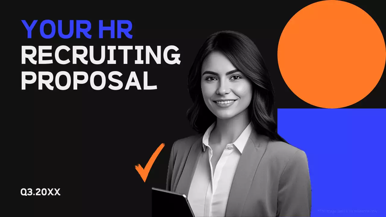 Black Modern Hr Proposal Document Presentation