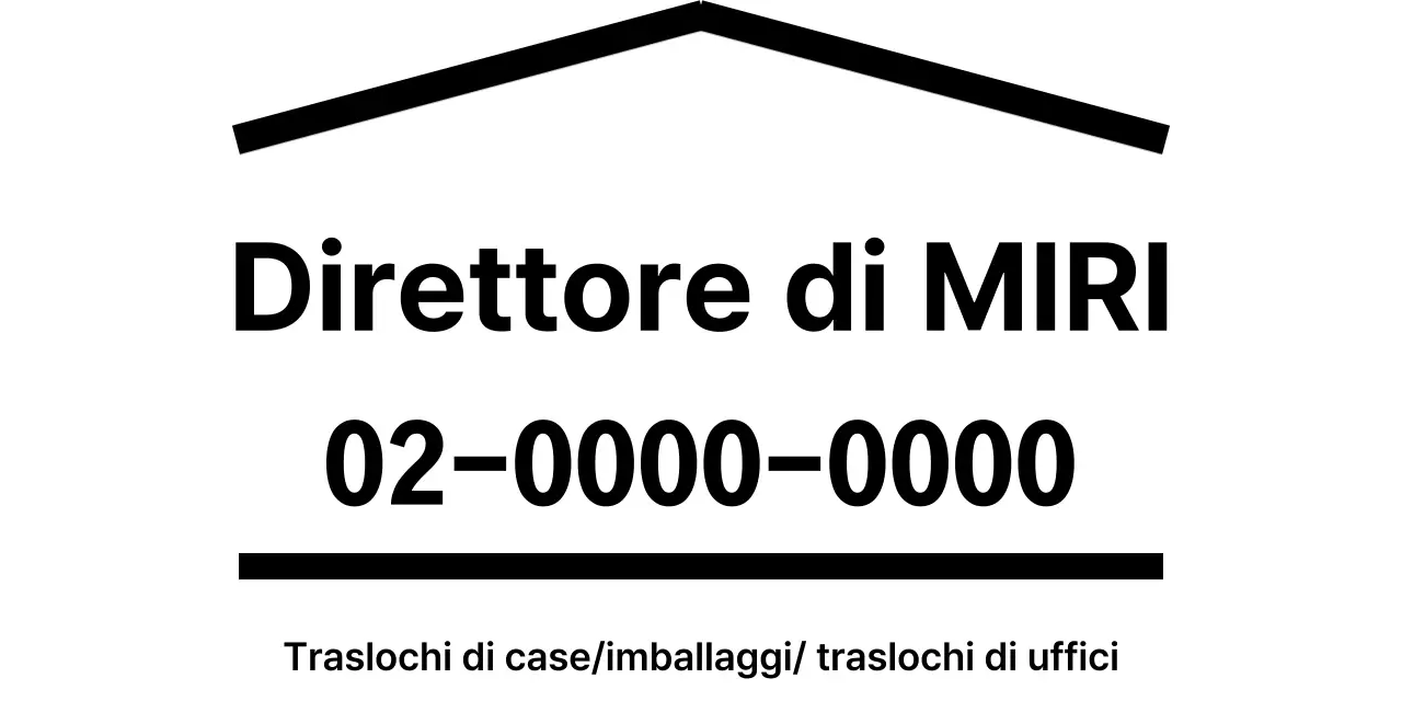 Design con linee rette a forma di casa