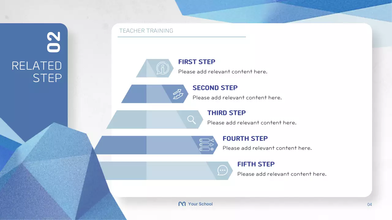 Blue Modern Teacher Guide Presentation