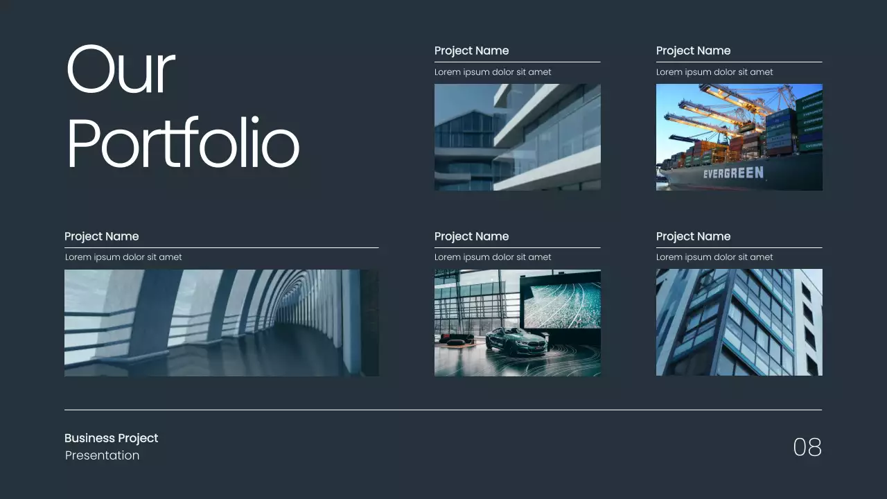 Blue Modern Business Presentation