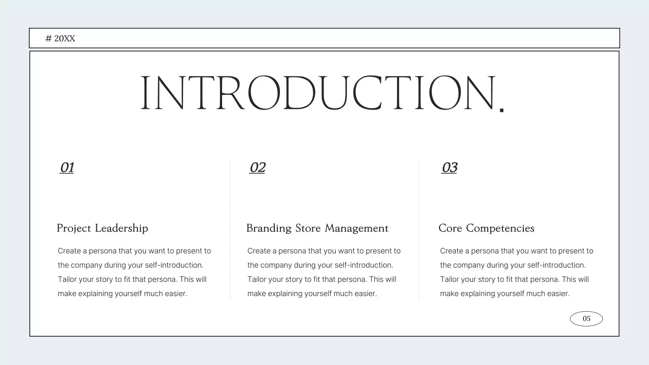 화이트 미니멀리스트 포트폴리오 이력서 프레젠테이션