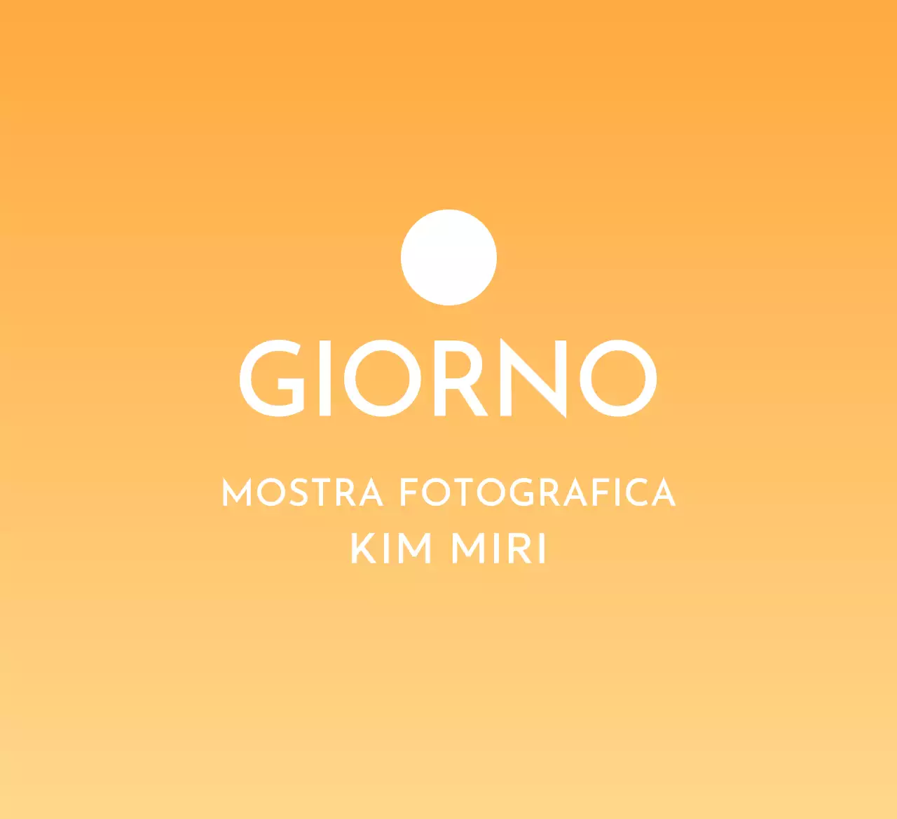 Design pulito con gradienti fluttuanti di sole e luna