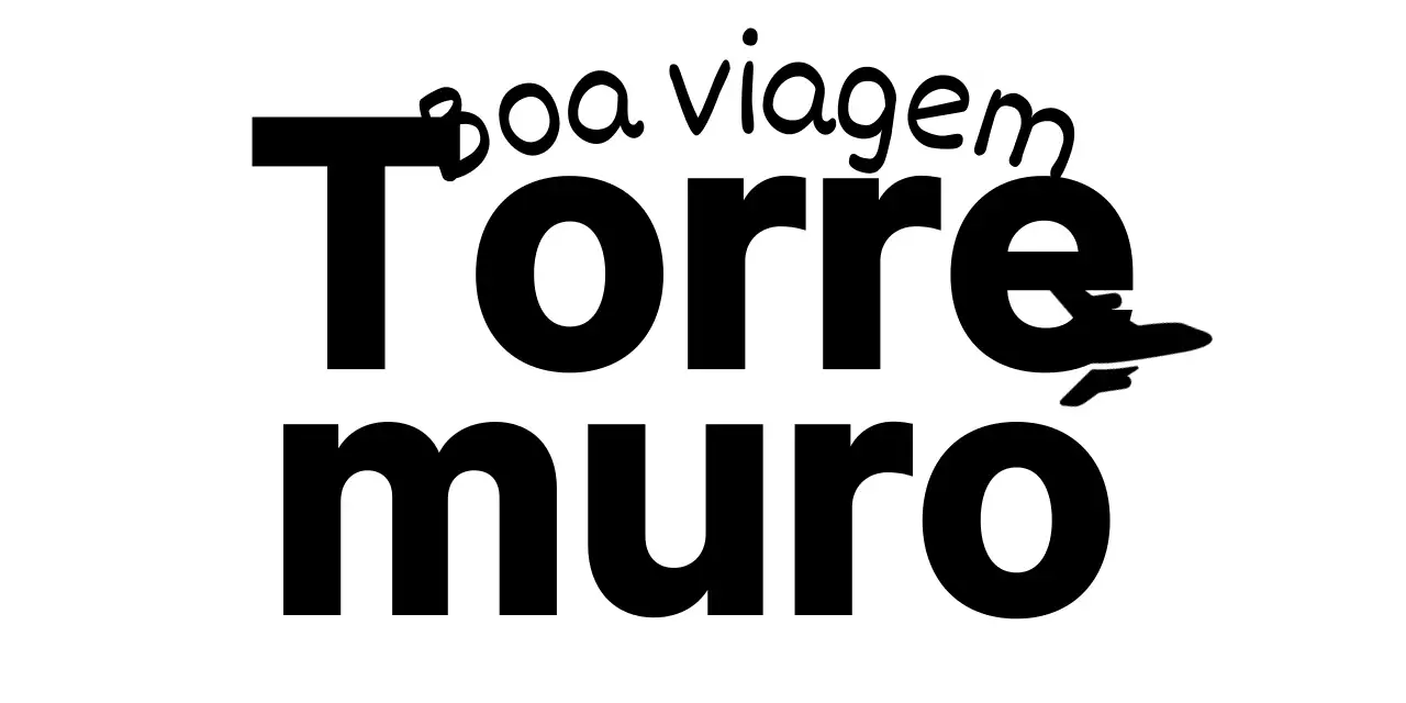 Para logótipos de agências de viagens com letra cursiva e silhuetas de aviões