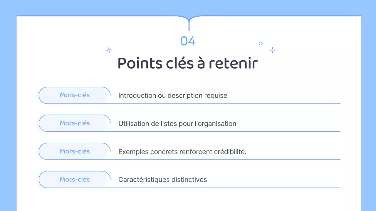 Plan de cours simple pour un professeur d'école en bleu et blanc