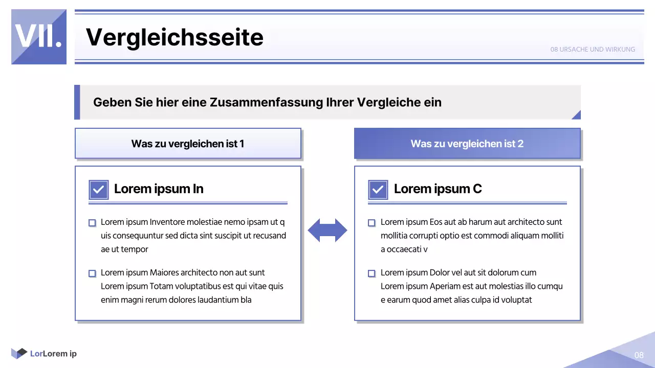 Einfacher druckbarer Bericht für den öffentlichen Sektor in Mauve und Weiß