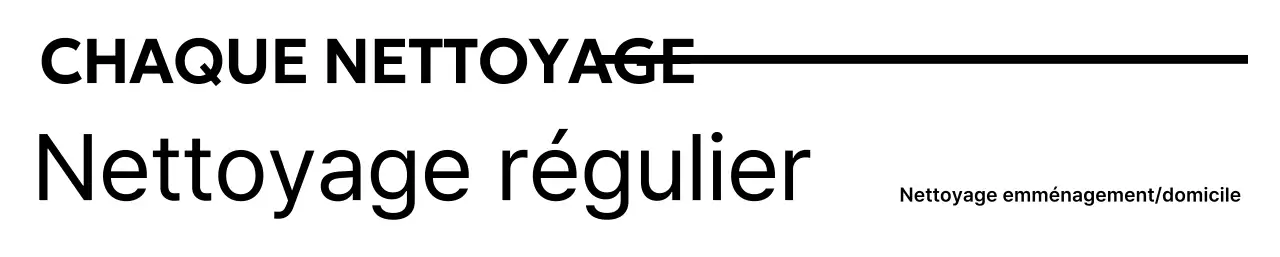 Une conception qui utilise des lignes droites pour faire une déclaration avec un placement typographique.