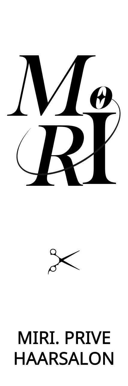 Stijlvolle privé kapsalon logo's