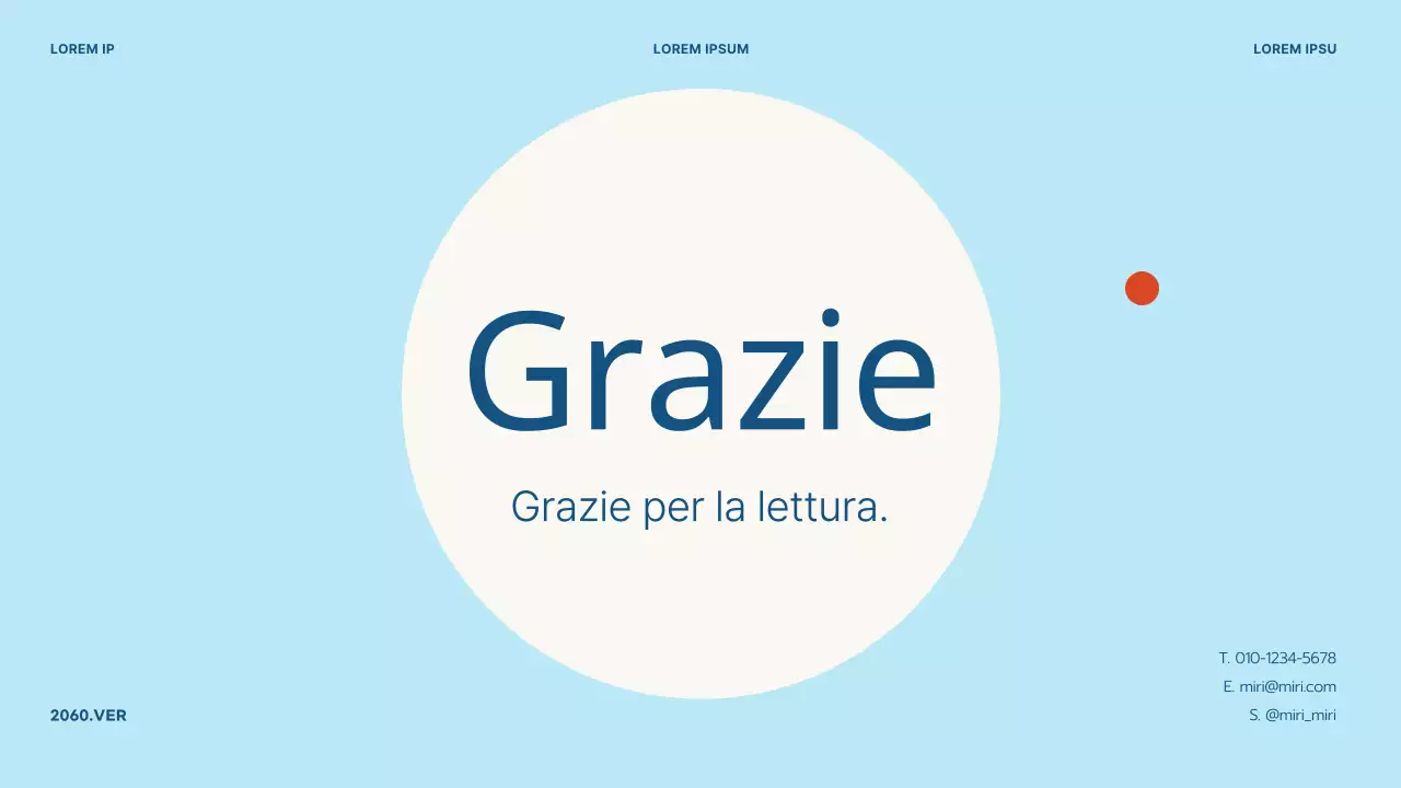 Un semplice portafoglio per marketer in azzurro