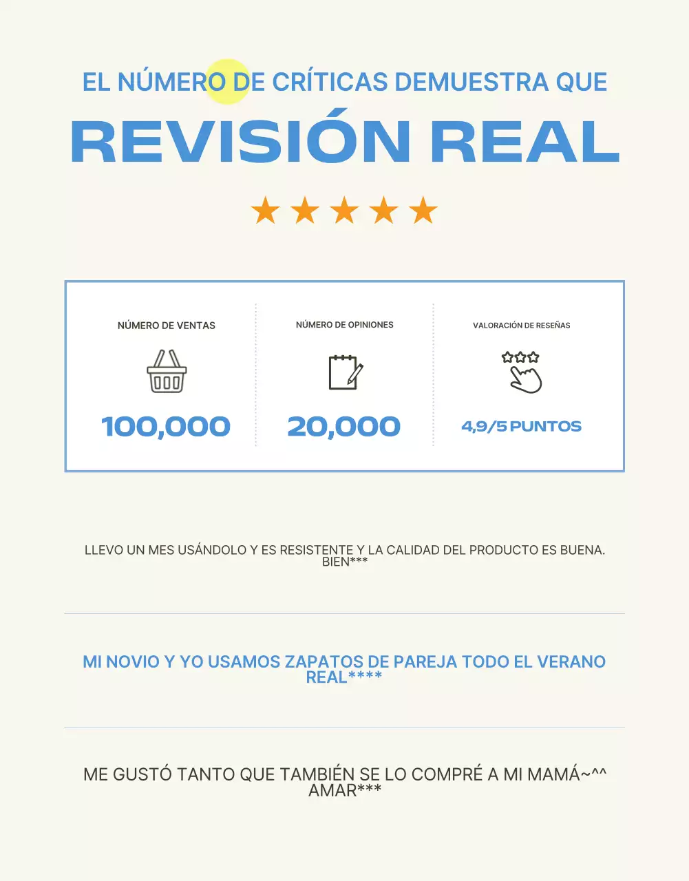 Promociona las modernas sandalias de temporada de verano en azul claro y marfil