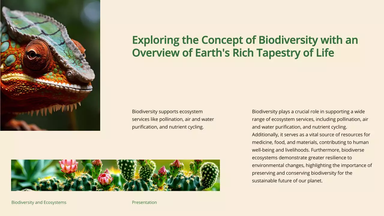 Green Nature Biodiversity Presentation