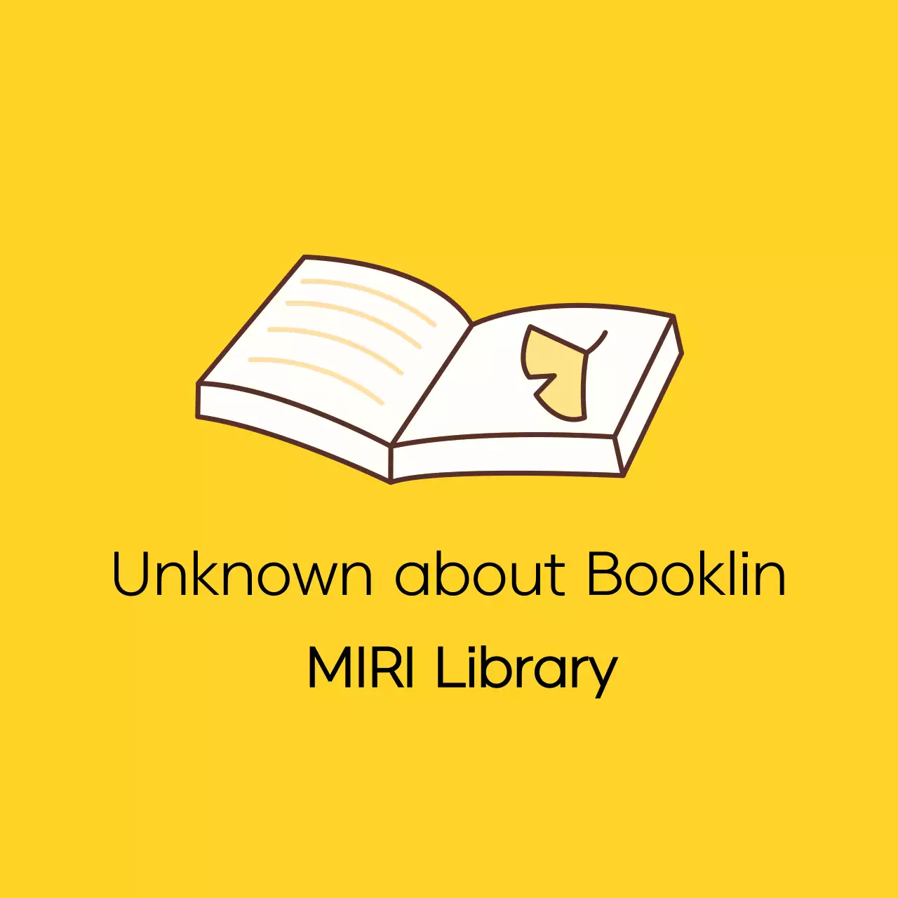 Desain yang hangat dengan ilustrasi buku