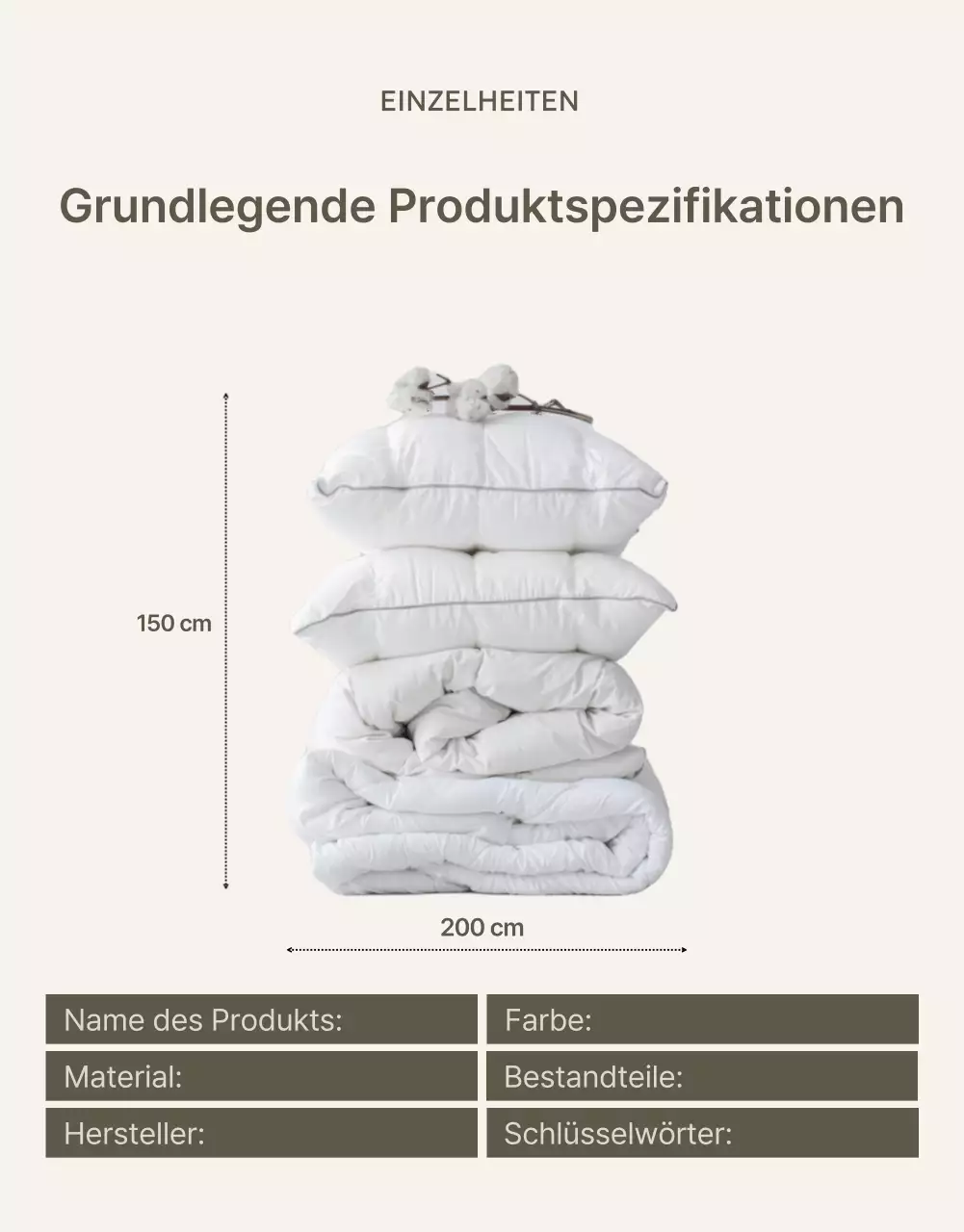 Eine Einführung in moderne Kühlauflagen in Beige und Elfenbein